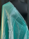 Tissue organza saree by Kurti Connection USA