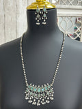 Oxidized necklace set by Kurti Connection USA