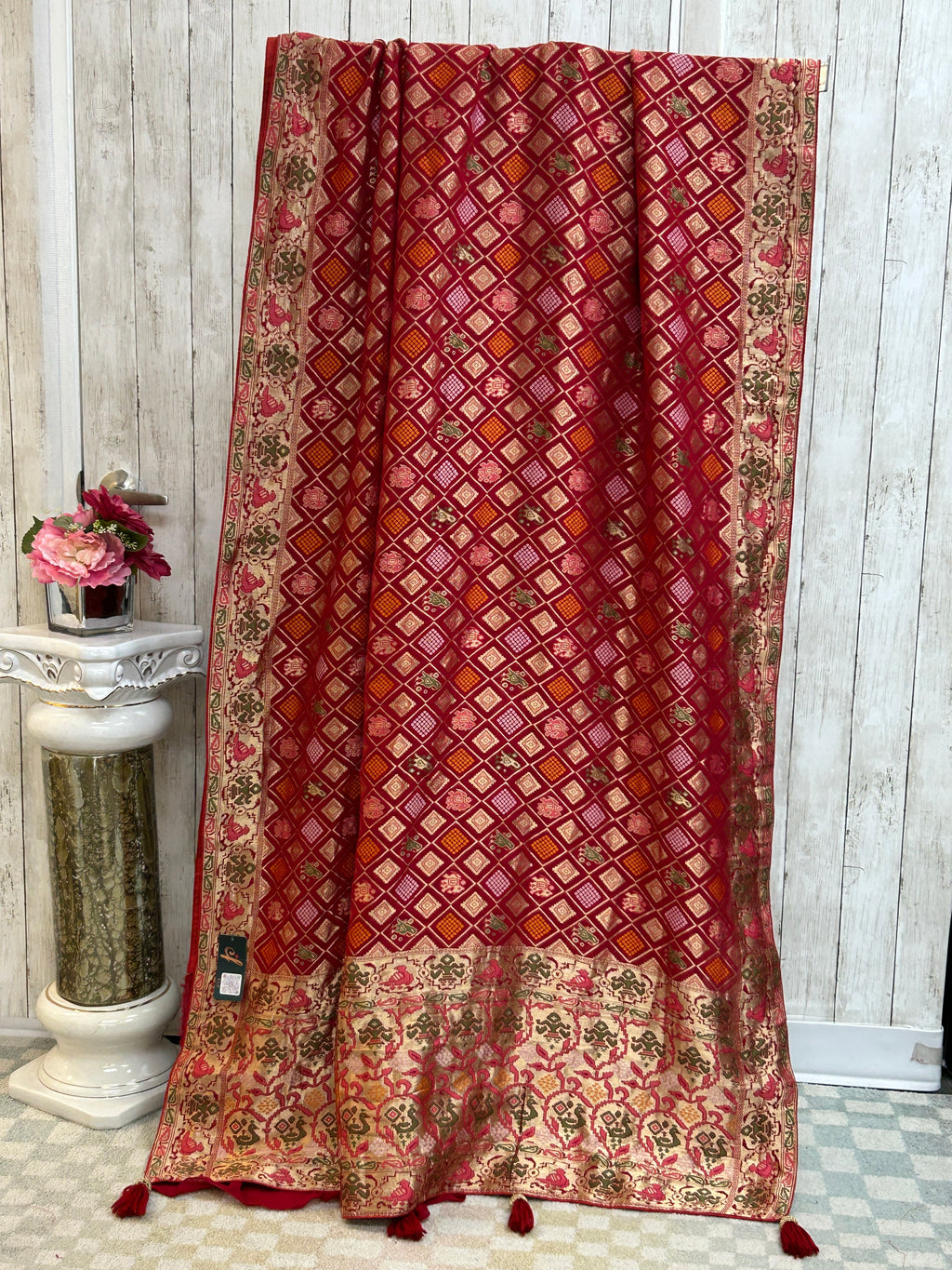 Bandhani patola saree