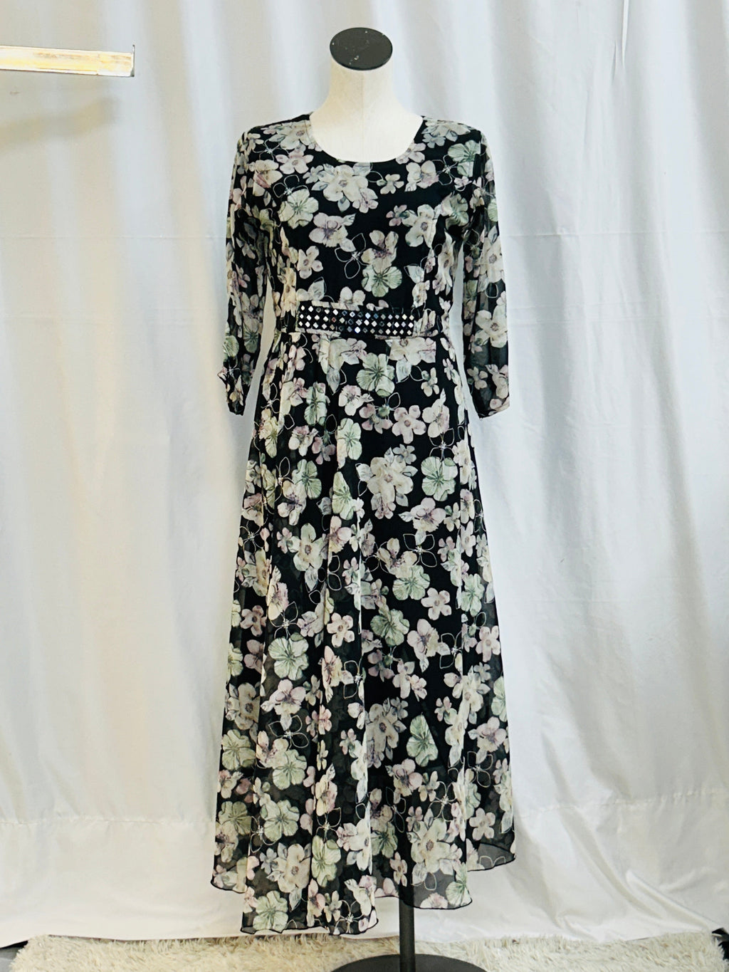 Chiffon long kurti