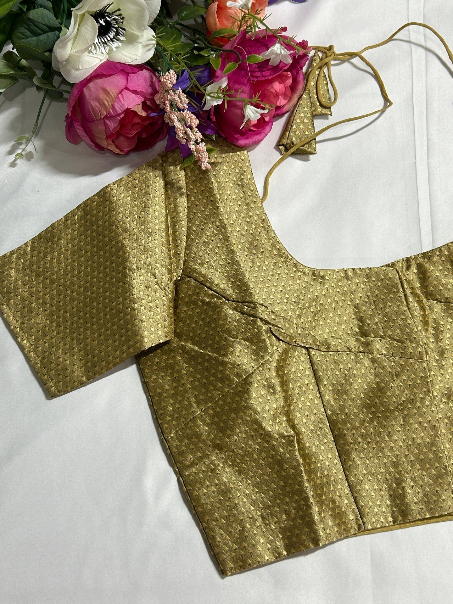 Gold blouse