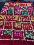 Embroidered phulkari dupatta