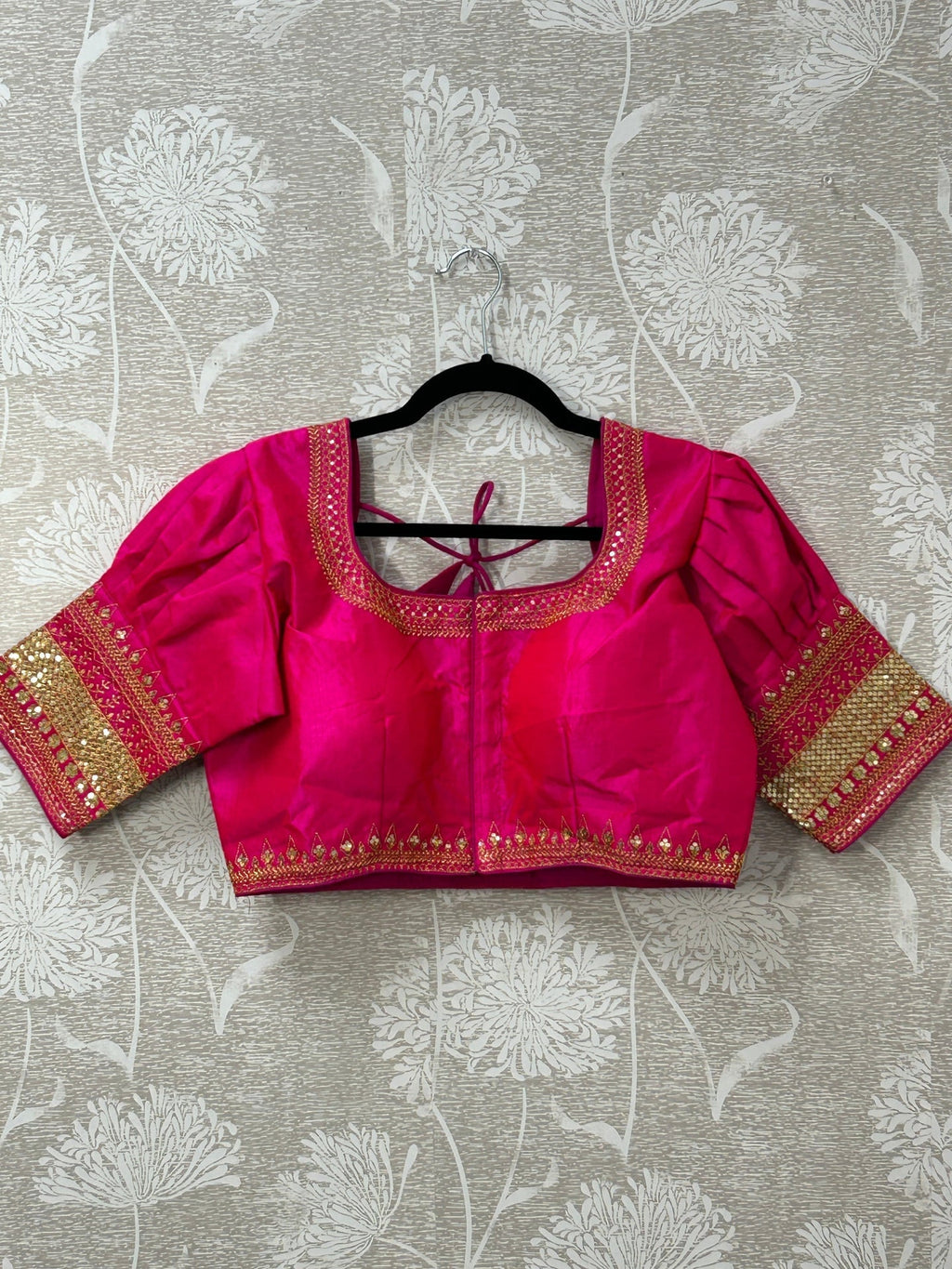 Silk blouse by Kurti Connection USA