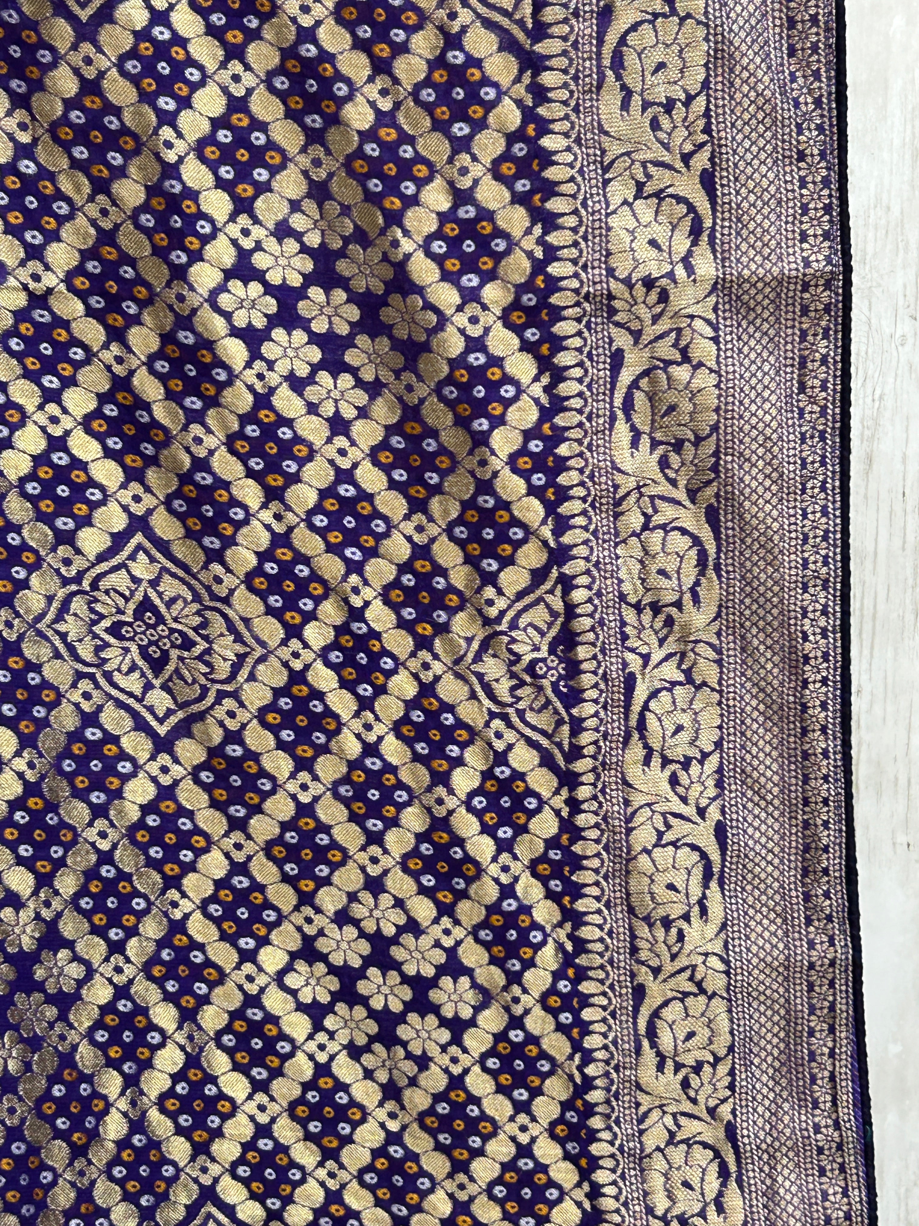 Bandhani patola saree