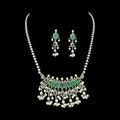 Oxidized necklace set