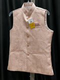 Pink half jacket for men by Kurti Connection USA