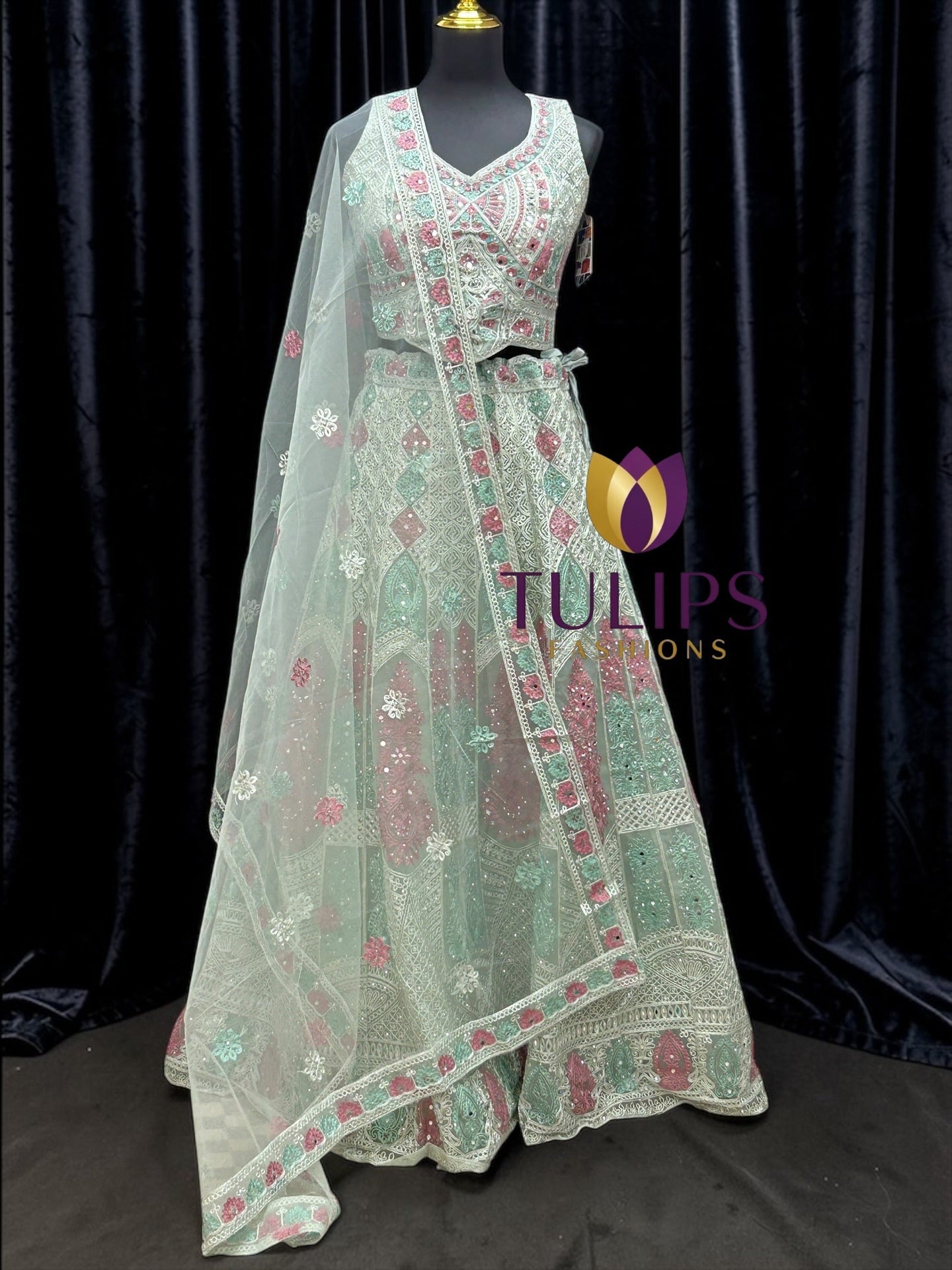 Lehenga Choli set by Kurti Connection USA