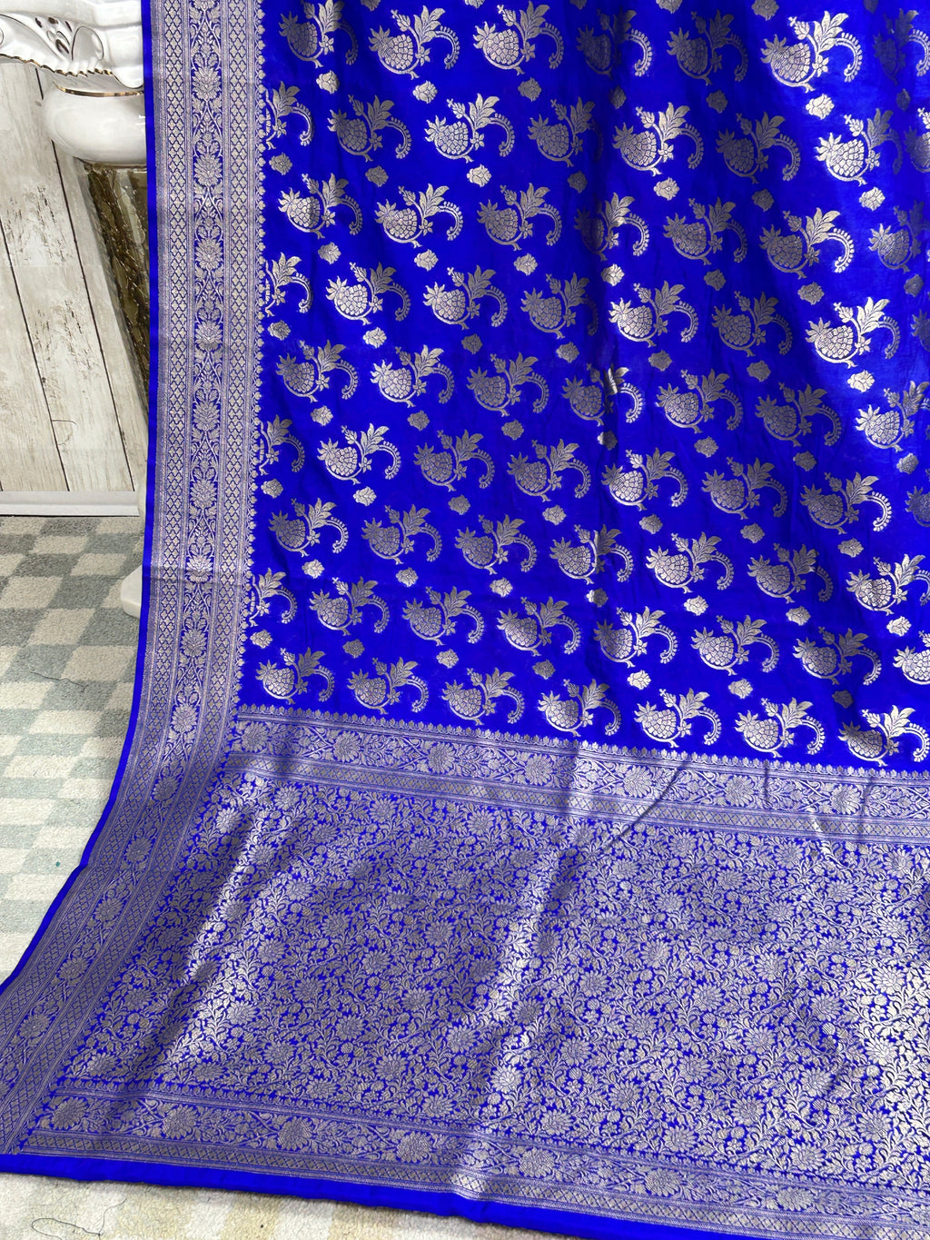 Mashru Banarasi Silk saree