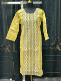 Chanderi silk kurti