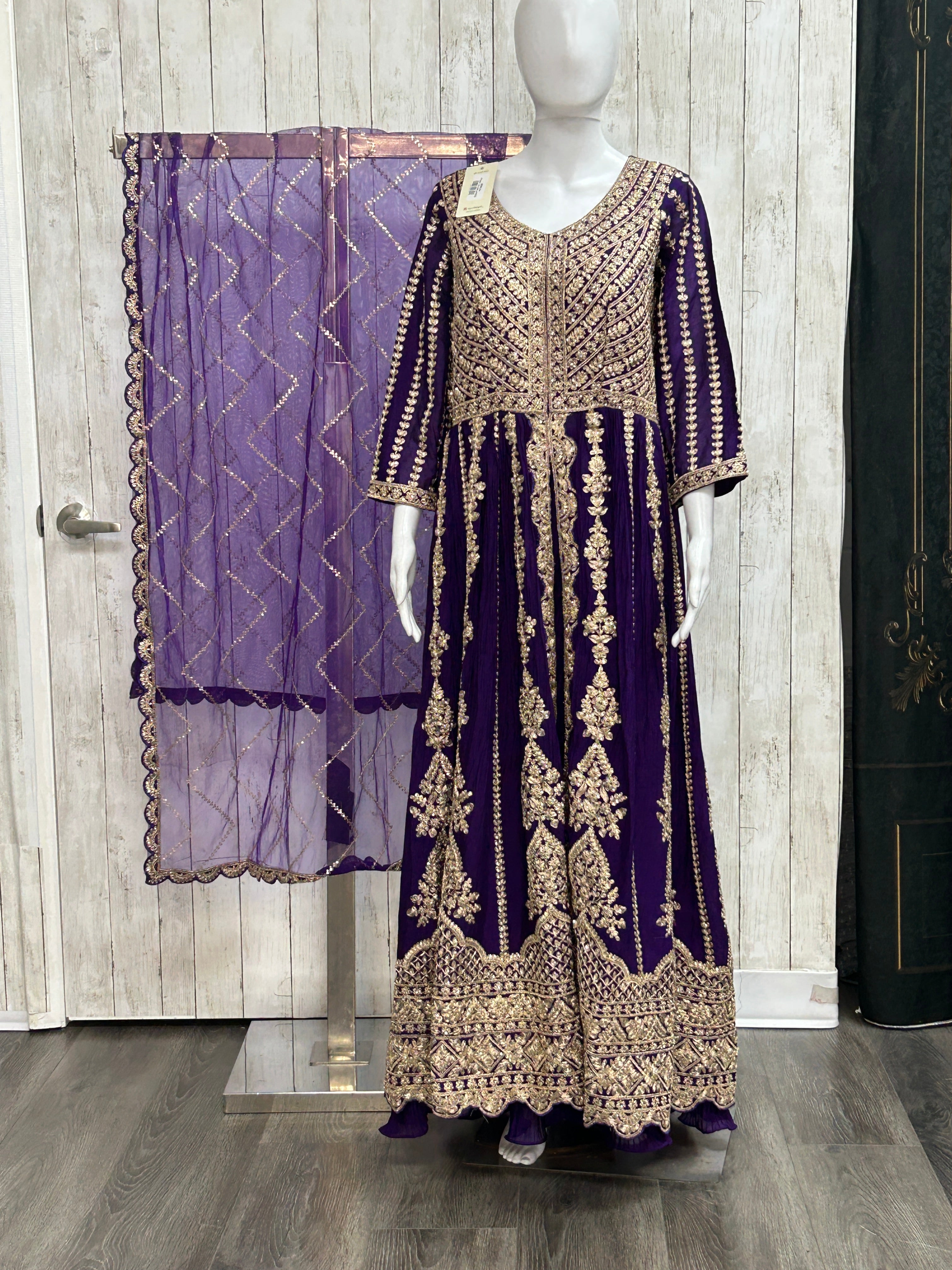 Wedding collection: Mirza: heavy party wear Anarkali dresses