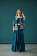 Fusion Saree Lehenga