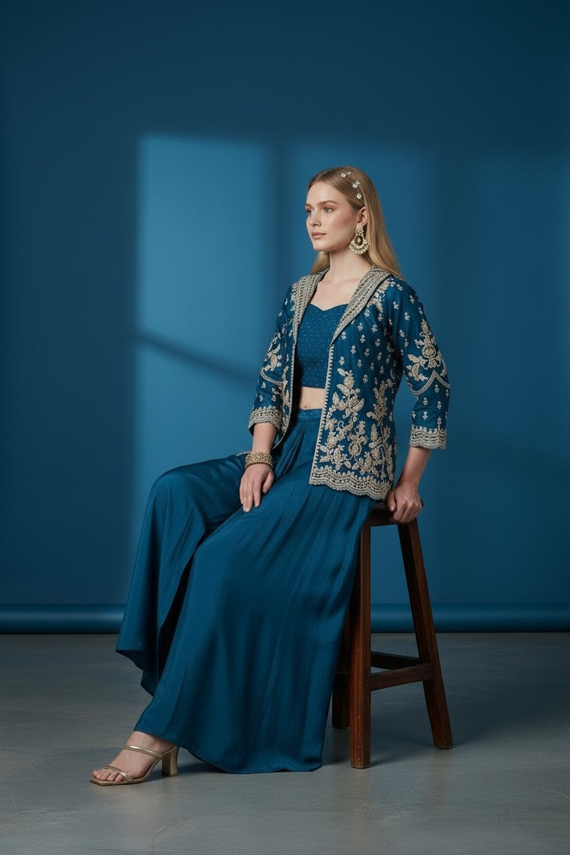 Fusion Saree Lehenga