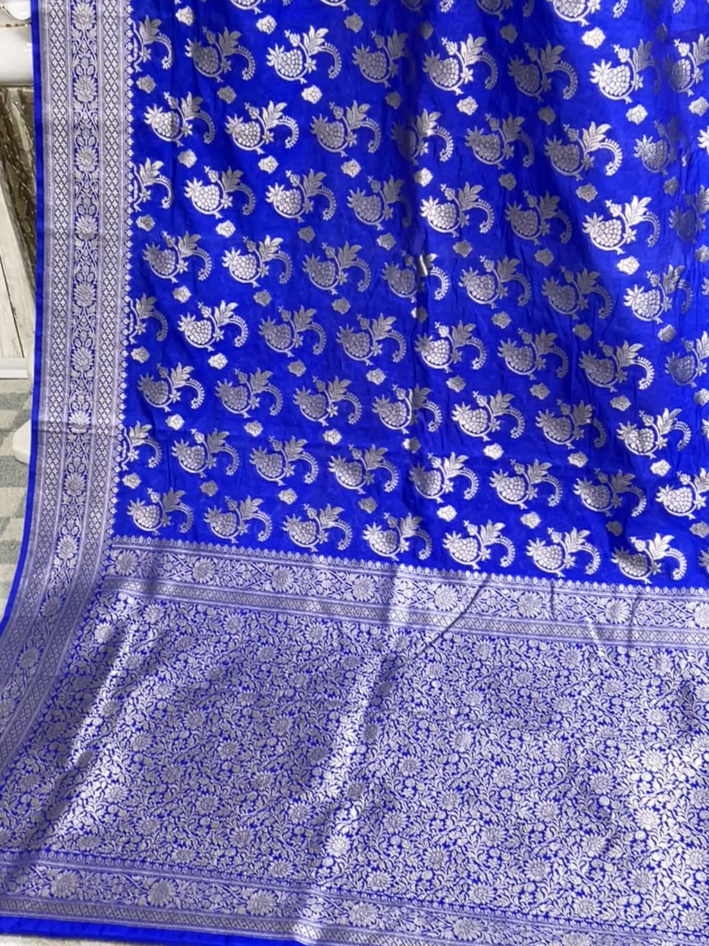 Mashru Banarasi Silk saree