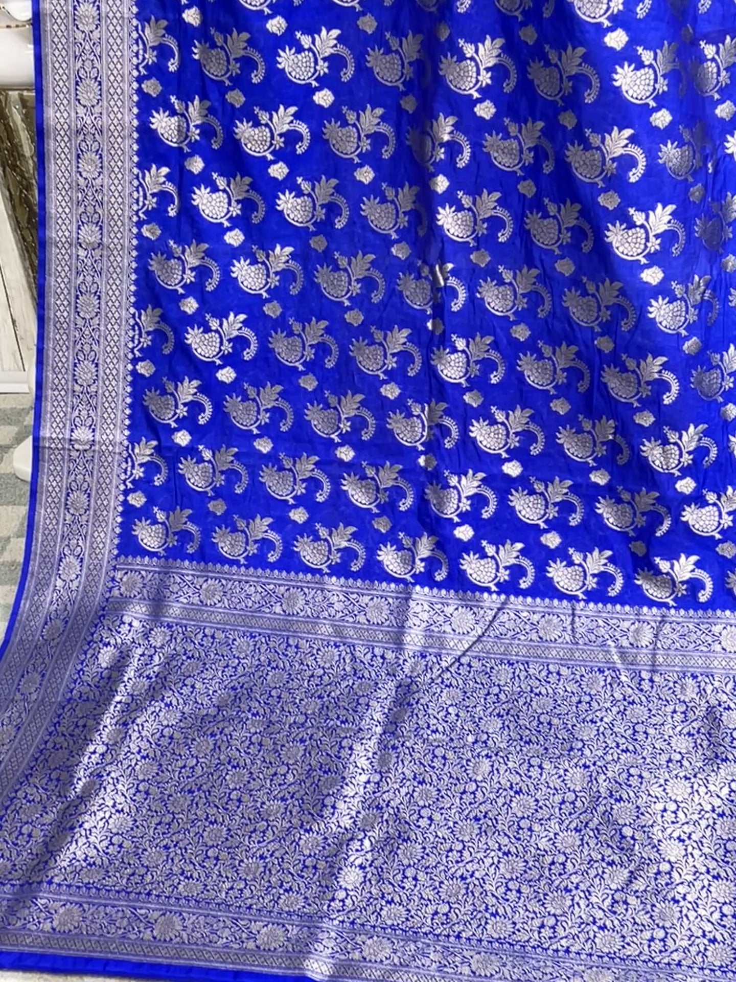 Mashru Banarasi Silk saree